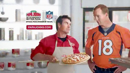 Papa John's Ultimate Meats Pizza TV Commercial Featuring Peyton Manning
