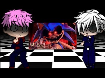 Jujutsu kaisen react Sonic exe Sega 6.6.6 @M4rkim