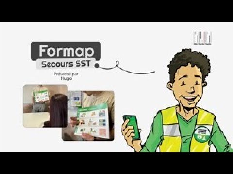 FORMAP secours SST: cahier illustré pour animer et réviser les formations SST sur partie secourir.