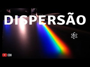 Dispersão da Luz Branca - Óptica - Física - Professor Pinguim