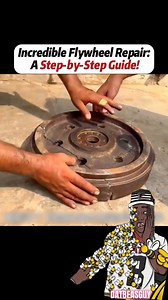 Master flywheel repair effortlessly with this step-by-step guide. Dive into precision today! #flywheel #repair #restoration #welding #weldinglife #Wow #Amazing | DatBeasguy Gaming