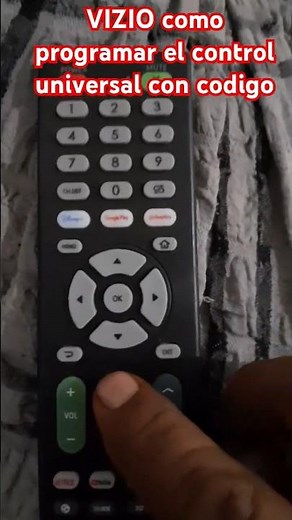 ✨VIZIO | Programá tu TV con control universal y código fácil y rápido💻📺