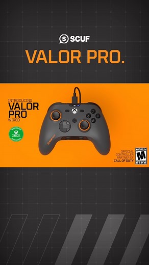 SCUF on Instagram: "Introducing SCUF Valor Pro. A new addition to our Xbox controller family with new features like Hall effect thumbsticks, volume controls, and more. 🔗 IN BIO"