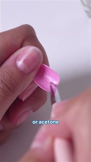 Don't let your Press-On fail or pop off. Try this tip! 🚫💅#pressonnails #nails #beginnernailtech