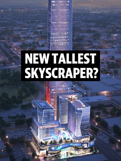 A skyscraper in Oklahoma? That's what real estate developers are hoping for after submitting plans for a 1,907-foot building in the heart of Oklahoma City. Here's what we know. #news #okc #architecture #skyscraper #oklahoma #yahoonews