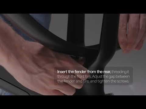 S900 | 1. Install the front fender