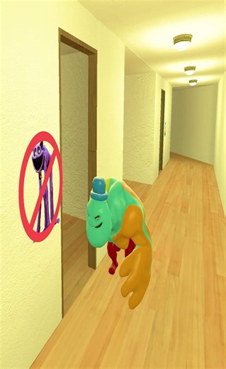 Catnap avoids Moai Police and Car Eater #garrysmod