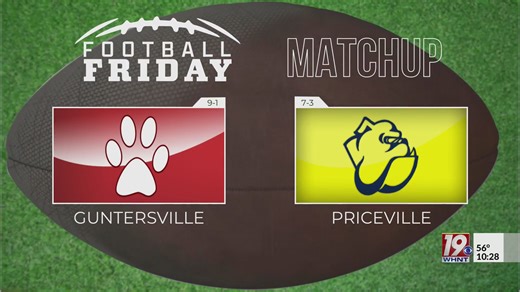Guntersville vs Priceville | Nov. 6, 2025 | News 19 at 10 p.m.
