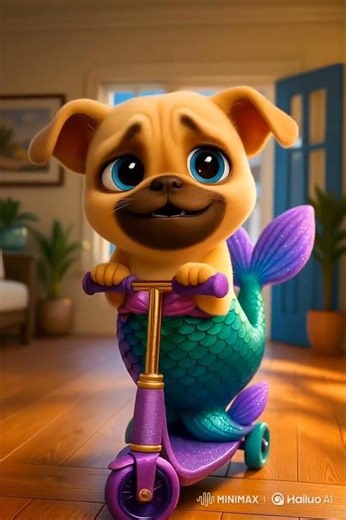 The Secret Behind My Little Dog's Mermaid Costume 💖