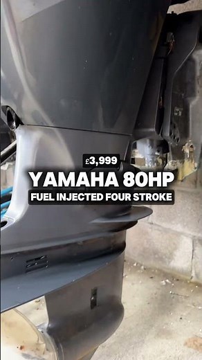 Yamaha 80hp Fuel Injected 4-Stroke £3999 ⚡️