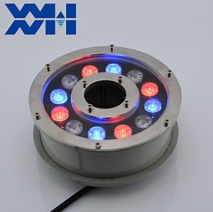 [Hot Item] DMX Submersible Recessed Underwater Swimming Pool Mini Fishing LED Fountain Ring Light