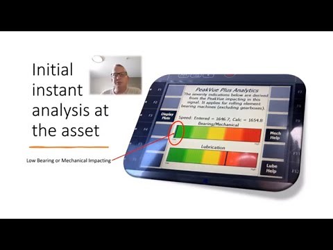 Vibration Analysis - PeakVue Plus explained