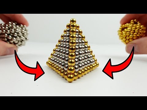 Magnetic balls endless tricks and shapes part #1