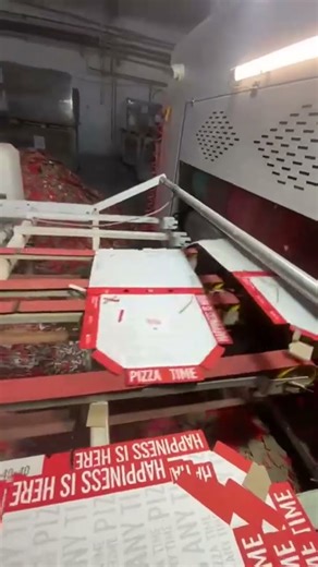Pizza carton making machine #cartonmachinery #Pizzacartonmakingmachine #cartonprintingmachine