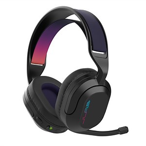 JLab Nightfall Wireless Gaming Headset for PS5, PS4, PC, Nintendo Switch, Mobile, Bluetooth & USB-C, Black