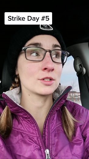 A day in the life of a teacher on strike... #etfostrike #ontarioteacherstrike #tiktokteacher #cutshurtkids