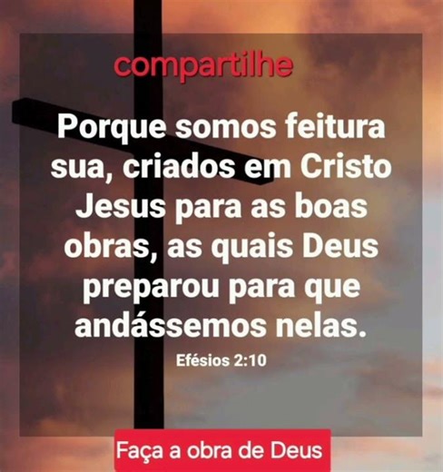 Deixe Deus te usar na obra dele.