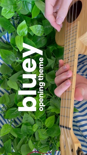 Bluey Theme Song Ukulele Tutorial