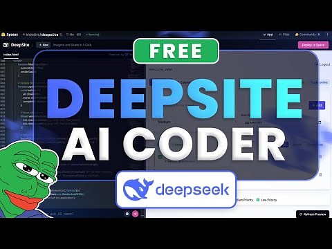 FREE DeepSite by DeepSeek - The Best Free AI Coding Tool?