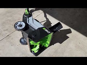 Ego Snowblower review. Here's what you need to know.