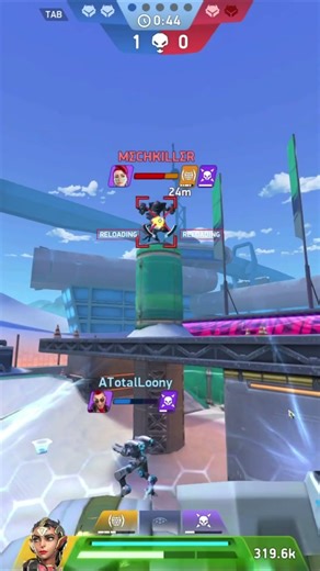 Wait for the ending... 🎯 Hangar Showdown Clutch #mecharena #mecharenagameplay