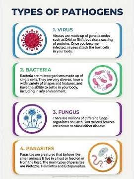 TYPES OF PATHOGENS
