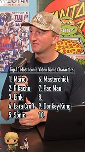 Top 10 Most Iconic Video Game Characters Of All Time! #fyp #videogames #top10 #icon #guessinggame | The Makeshift Project