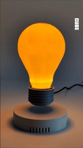 3D Printed Floating Light Bulb