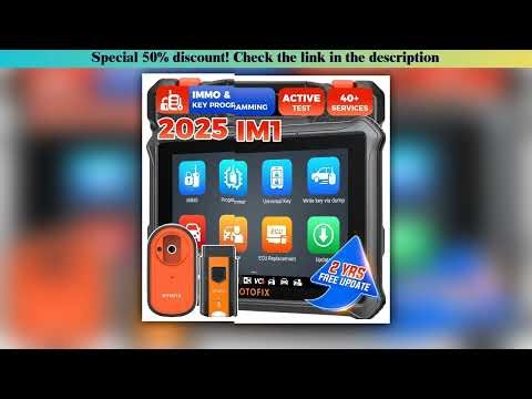 Review OTOFIX IM1 All System Diagnostics Scanner OE Level OBD2 Scanner XP1 Key FOB Programming Tool