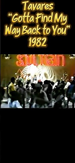 Tavares on Soul Train performing “Gotta Find My way back to You”1982