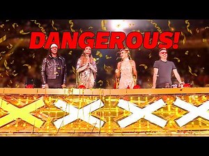 She Makes It Look EASY... But It's Far From It – Then KSI SMASHED The Golden Buzzer! 🌟