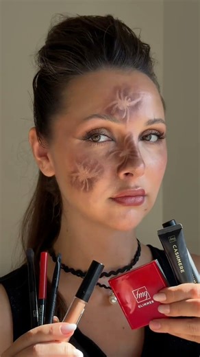 120K views · 398 reactions | A Spooky Halloween look, the fmg way! ️✨ bit.ly/4ohjWxh Products used: ❤️fmg Eyeshadow Blending Brush ❤️fmg Precision Eye Brush ❤️fmg Glimmer Cream Eyeliner ❤️fmg Glimmer Liquid Eyeshadow ❤️fmg Cashmere Ultimate Volume Mascara ❤️fmg Glimmer Multi Eyeshadow Quad ❤️fmg Cashmere Multi-Peptide Eyeshadow Primer | Avon | Facebook