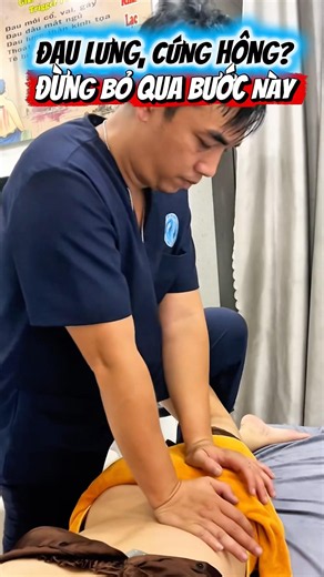 Đau lưng, cứng hông? Đừng bỏ qua bước này