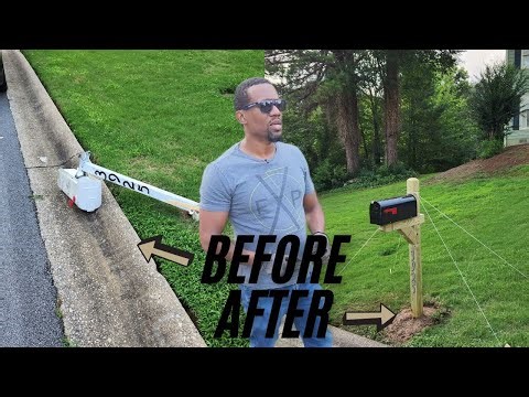 DIY Mailbox & Post Replacement with Dad, Real Tools, Real Lessons