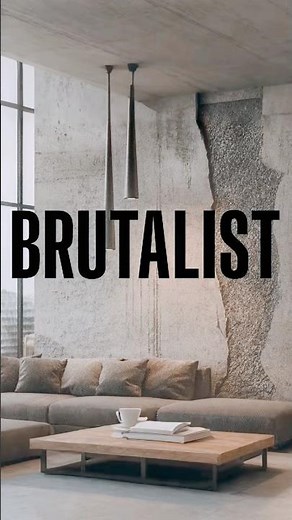 Brutalism is dead, long live Brutalism #architecture #interiordesign