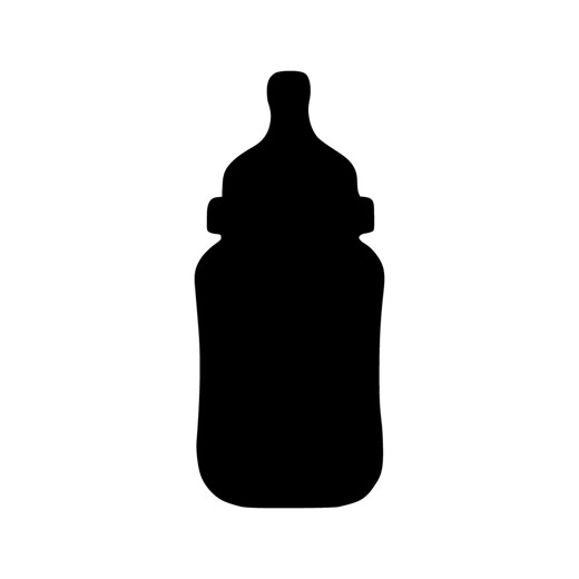 Baby Bottle Icon Vector | Svg, Png, Jpg, Eps, Dxf Cut Files (digital Download) - Etsy