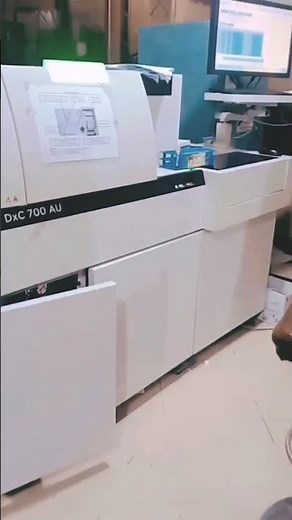 Beckman coulter Dxc 700 Au #reels #shorts #chemistry analyser #laboratory #medical #status #viral