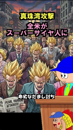 【1941.12.7】全米が「スーパーサイヤ人」になった日#戦後史研究 #歴史 #真珠湾攻撃 #真実 #アメリカ #PearlHarbor #覚醒