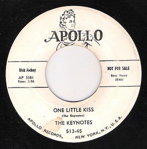 The Keynotes - One Little Kiss / Now I Know