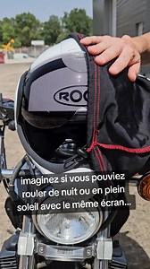🌞🌝🌥L'écran photochromique ROOF pour casques BOXXER et BOXXER 2 est maintenant disponible chez tous nos revendeurs partenaires et sur www.roof.fr Homologué à la norme E22.06, traité anti-rayures et antibuée, l'écran photochromique va s'adapter automatiquement. La teinte de l'écran va évoluer automatiquement en fonction de la luminosité. Du 100% cristal lorsqu'il fait nuit à une teinte sombre par grand soleil, vous n'avez rien à faire, l'écran s'adapte automatiquement ! ❓Pourquoi l'écran photoc