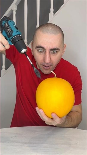 He made a Cocktail out of her melon and inserted a straw into it