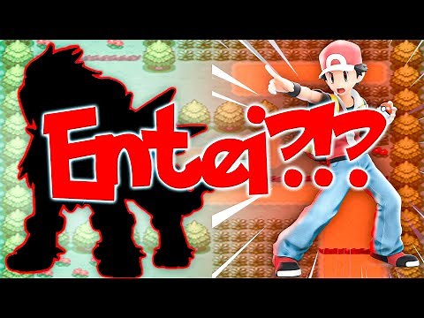 Catching Entei in Pokemon Fire Red & Leaf Green!