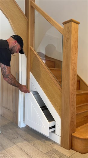 Under Stair Storage System Installation for Home Optimization