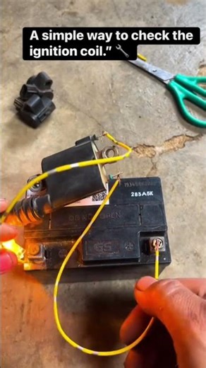 A simple way to check the ignition coil#shortvideo#shortsfeed#amazing#bike#viralshort#viralreels