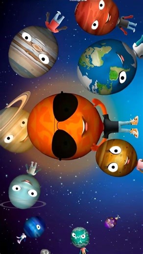 Planet size comparison #shorts