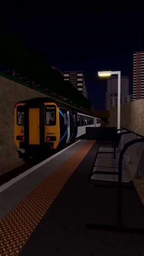 Class 156 at Carnalea Bridge