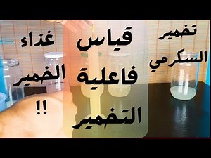 قياس فاعلية التخمير- سكر مي| مشروبات كحولية