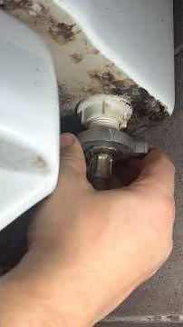 How to change a toilet isolation and fill valve like a pro! #asmr #diy #plumbing #shorts #subscribe