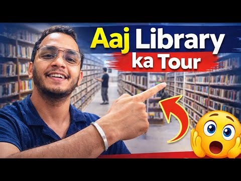 Library Tour || Daily Vlog
