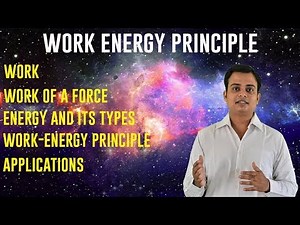 Work Energy Principle Video Lecture | UPSC Physics Optional (Crash Course)